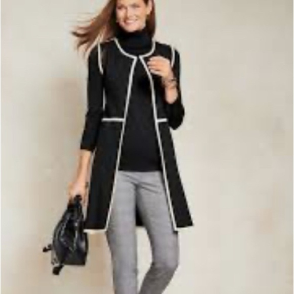 Talbots sleeveless open front cardigan‎ women’s XS